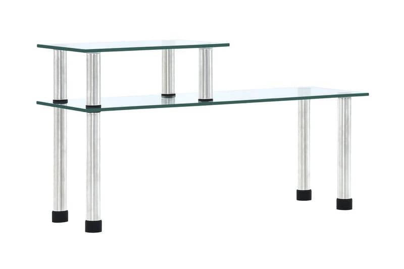 Kökshylla transparent 45x16x26 cm härdat glas - Bokhylla