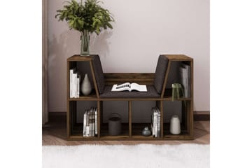 Kylen Bokhylla 103 cm - Valnöt - Förvaring - Hyllor - Bokhylla