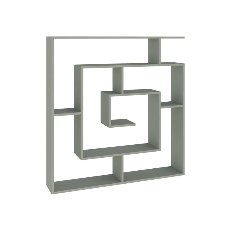 Labirent Bokhylla 125 cm, Ash Green