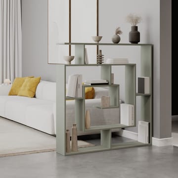 Labirent Bokhylla 125 cm - Ash Green - Förvaring - Hyllor - Bokhylla