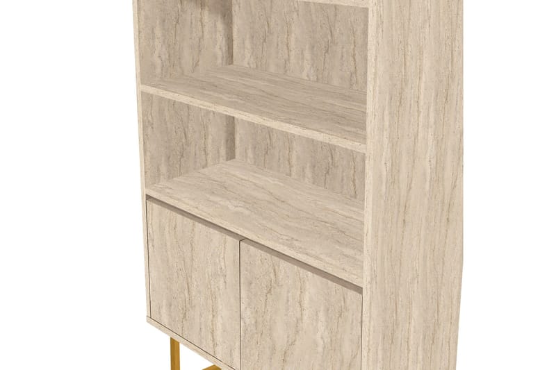 Laxus Bokhylla 80 cm - Beige - Förvaring - Hyllor - Bokhylla