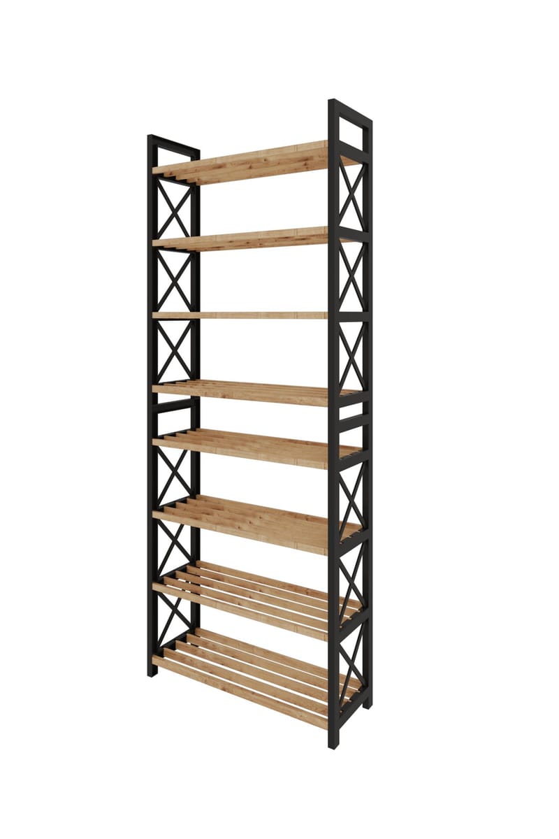 Lekora Multifunktionshylla 128 cm - Svart - Förvaring - Hyllor - Hyllplan & hyllkonsoler