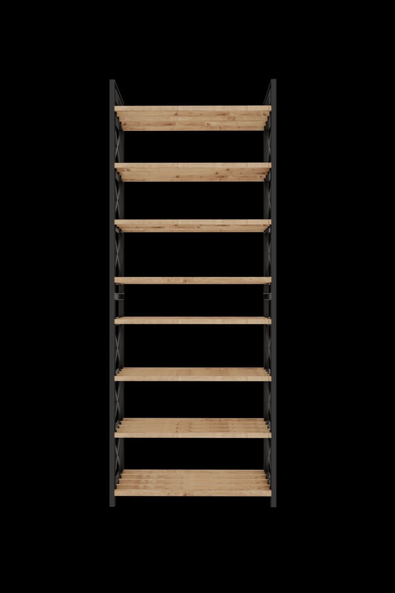 Lekora Multifunktionshylla 128 cm - Svart - Förvaring - Hyllor - Hyllplan & hyllkonsoler