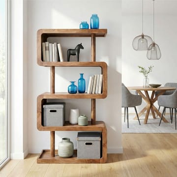 Livova Fristående hylla 80 cm - naturbrun - Förvaring - Hyllor - Hyllplan & hyllkonsoler