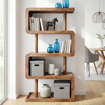 Livova Fristående hylla 80 cm - naturbrun - Förvaring - Hyllor - Hyllplan & hyllkonsoler