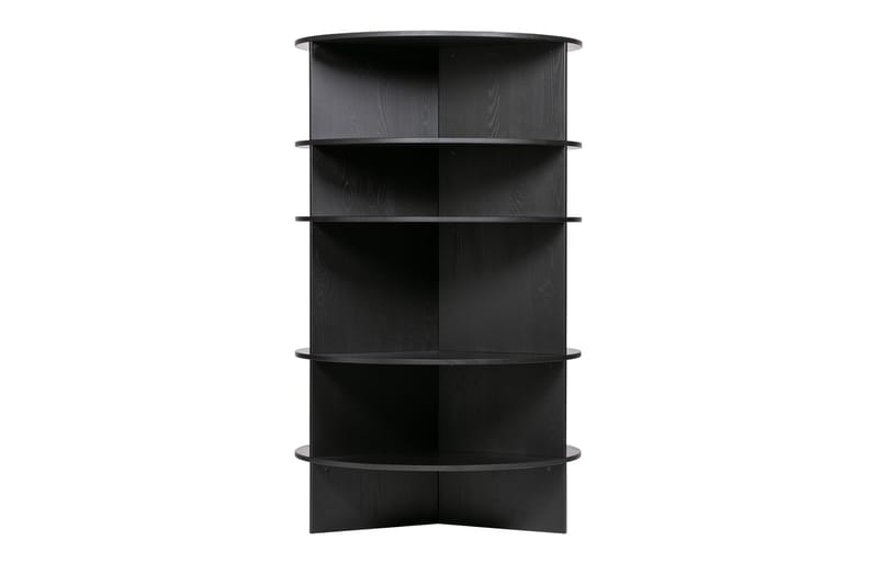 MAMYR Bokhylla 100x100 Rund Svart - Bokhylla