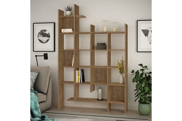 MANCO Bokhylla 122 cm - Brun - Förvaring - Hyllor - Bokhylla