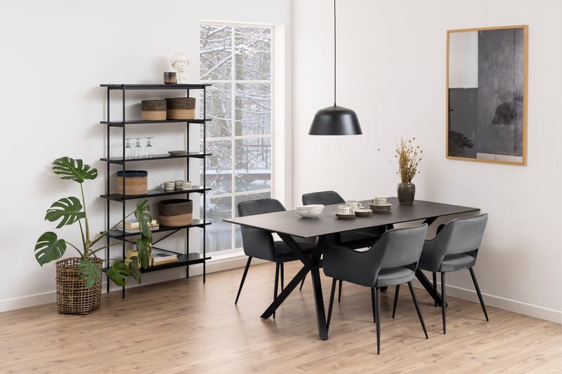 Mehoopany Bokhylla 172 cm - Svart - Förvaring - Hyllor - Bokhylla