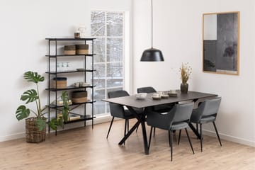 Mehoopany Bokhylla 94 cm i Målat Trä - Svart - Förvaring - Hyllor - Bokhylla