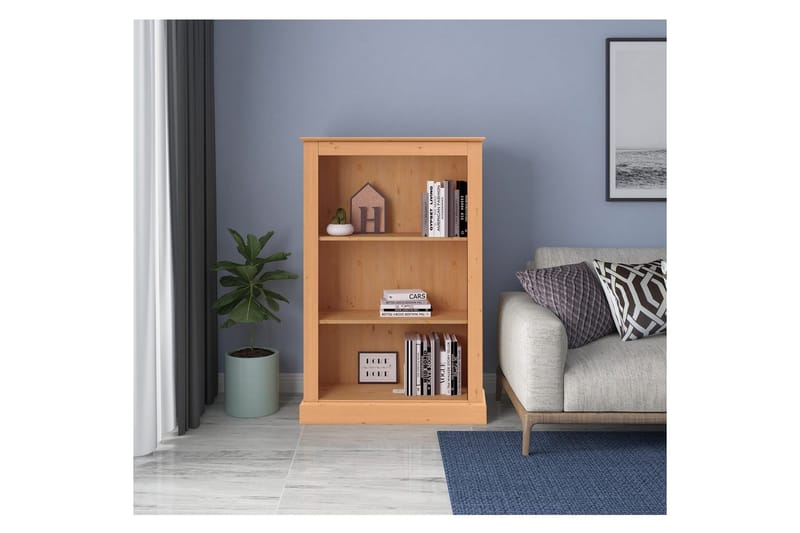Mille Bokhylla 120x77 cm - Brun - Förvaring - Hyllor - Bokhylla