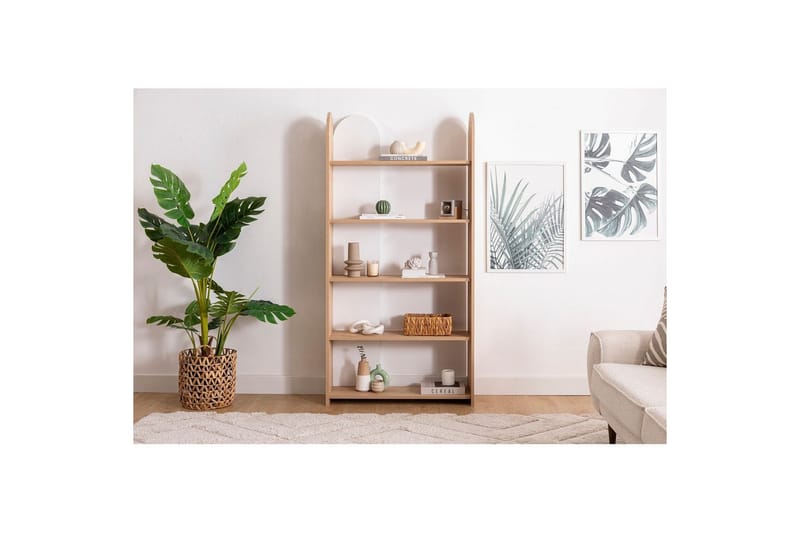 Mirra Bokhylla 90 cm - Blå/Vit - Förvaring - Hyllor - Bokhylla