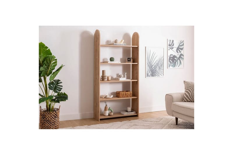 Mirra Bokhylla 90 cm - Blå/Vit - Förvaring - Hyllor - Bokhylla