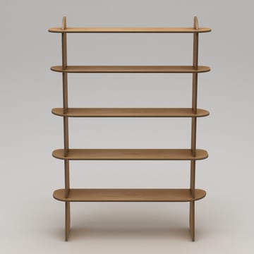Molira Bokhylla 102x215 cm - Naturträ - Förvaring - Hyllor - Bokhylla