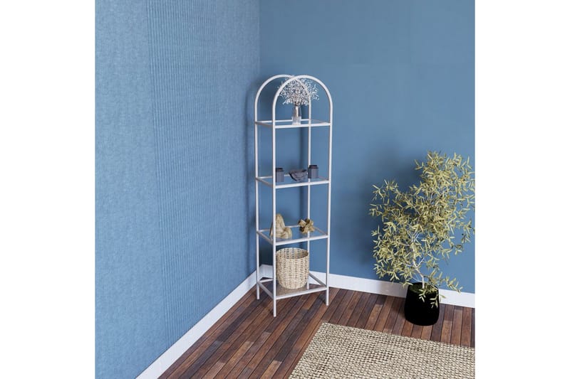 Monaia Bokhylla 40 cm - Vit - Förvaring - Hyllor - Bokhylla