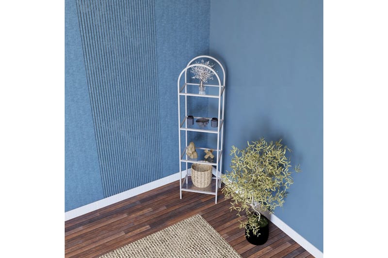 Monaia Bokhylla 40 cm - Vit - Förvaring - Hyllor - Bokhylla