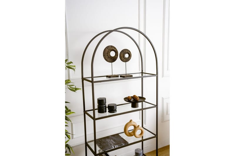 Monaia Bokhylla 80 cm - Svart - Förvaring - Hyllor - Bokhylla