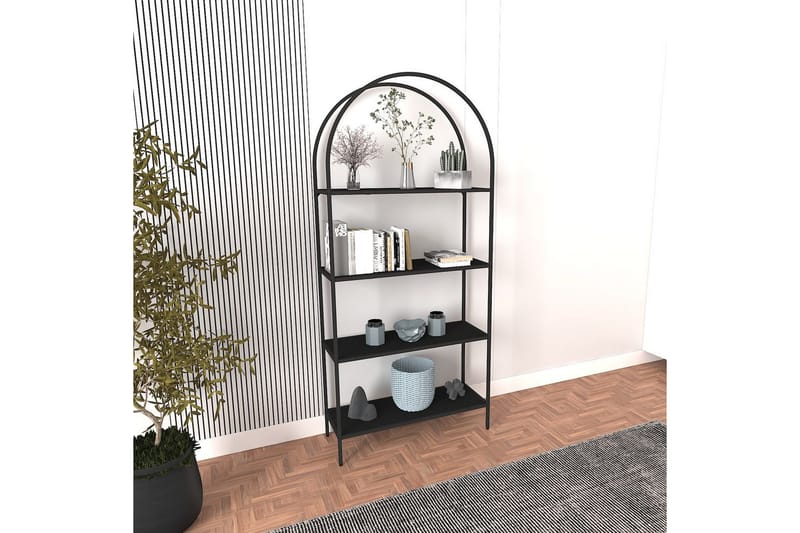 Monaia Bokhylla 80 cm, Svart