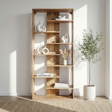 Moraro Fristående hylla 90 cm - Naturbrun - Förvaring - Hyllor - Bokhylla
