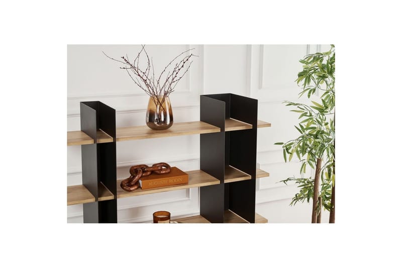 Nara Bokhylla 120 cm - Svart - Förvaring - Hyllor - Bokhylla