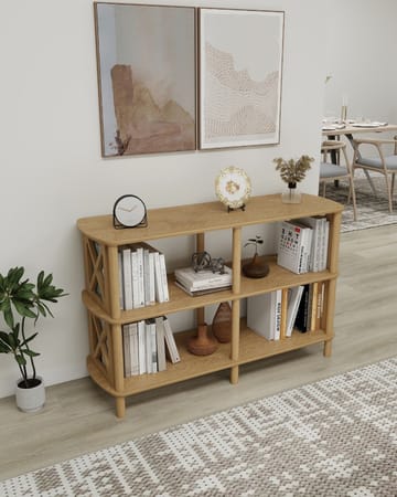 Nerola Bokhylla 80 cm - Ek - Förvaring - Hyllor - Bokhylla