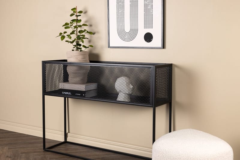 Netz Sidobord 110 cm - svart - Förvaring - Hyllor - Hyllplan & hyllkonsoler