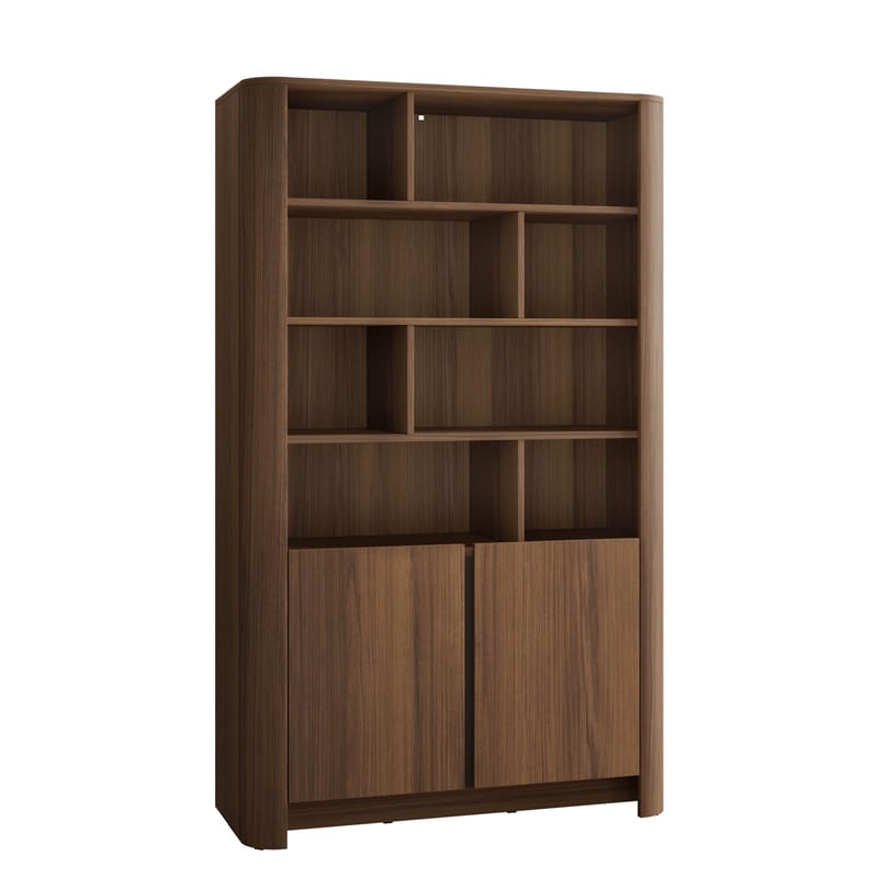 Norrhassel Bokhylla 103 cm i Valnöt, Brun