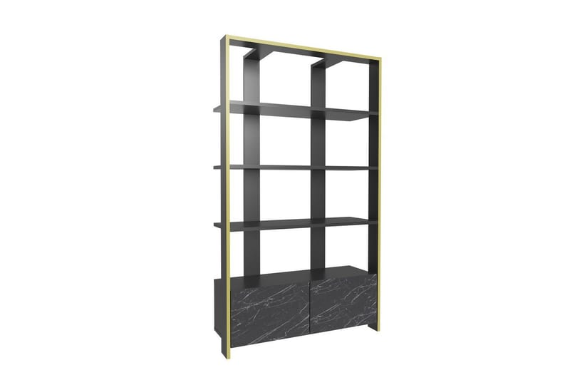 Ossin Bokhylla 93,6 cm - Svart - Förvaring - Hyllor - Bokhylla