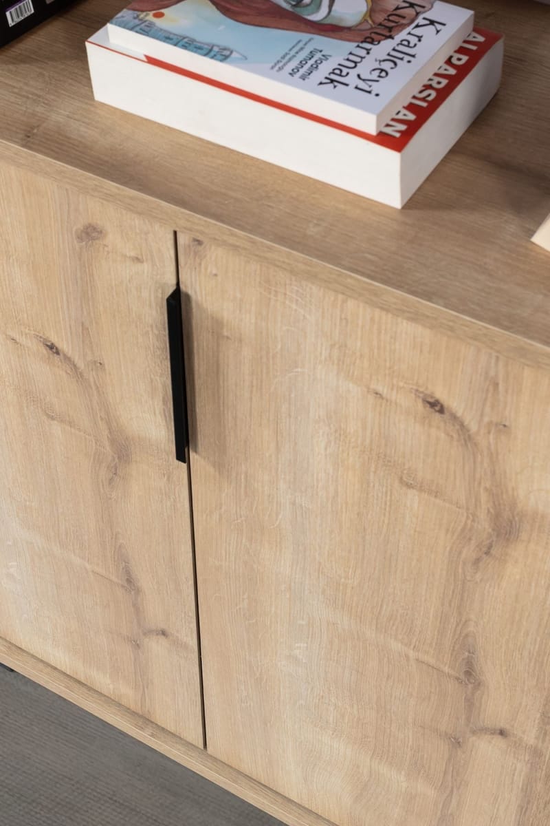Pavio Bokhylla 120x187x30 cm - Sapphire Oak - Förvaring - Hyllor - Bokhylla