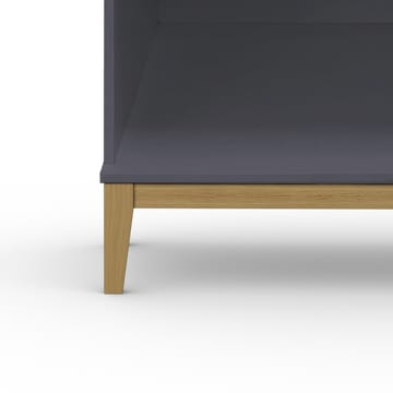 Pelle Bokhylla 80x191 cm - Grå/Wotan-ek - Förvaring - Hyllor - Bokhylla
