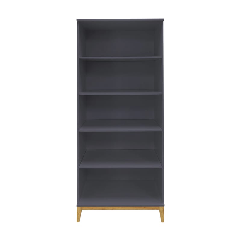 Pelle Bokhylla 80x191 cm - Grå/Wotan-ek - Förvaring - Hyllor - Bokhylla