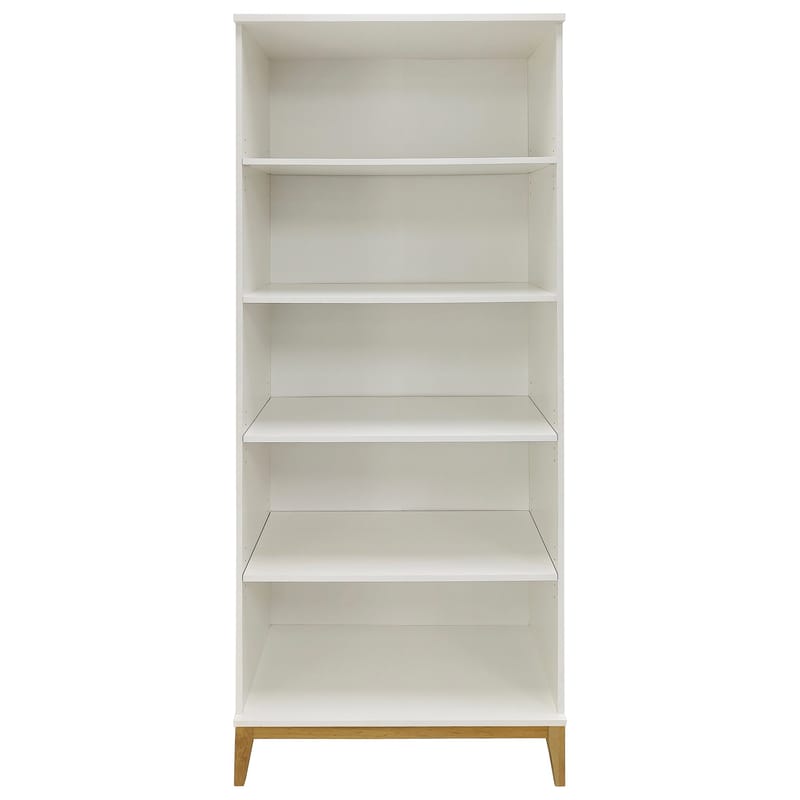 Pelle Bokhylla 80x191 cm - Vit/Wotan-ek - Förvaring - Hyllor - Bokhylla