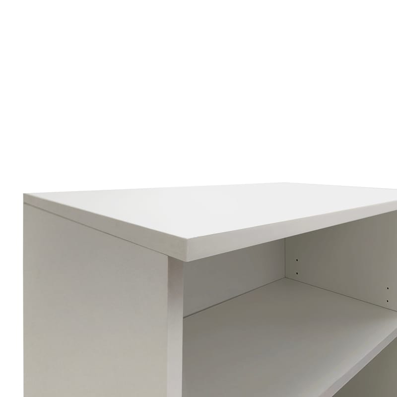 Pelle Bokhylla 80x191 cm - Vit/Wotan-ek - Förvaring - Hyllor - Bokhylla