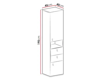 Planeta Bokhylla 45 cm - Förvaring - Hyllor - Bokhylla