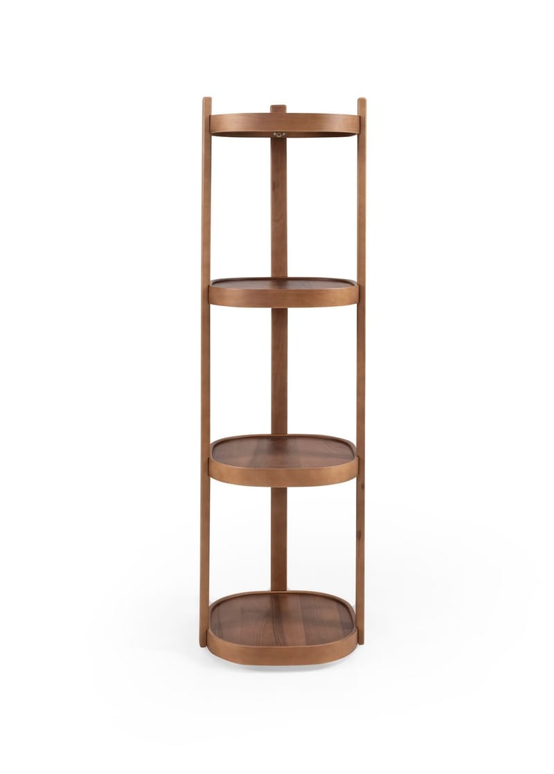 Reghum Bokhylla 42x150x42 cm - Valnöt - Förvaring - Hyllor - Hyllplan & hyllkonsoler
