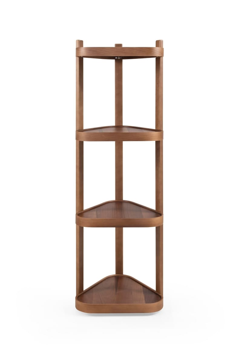 Reghum Bokhylla 46x150x46 cm - Valnöt - Förvaring - Hyllor - Hörnhylla