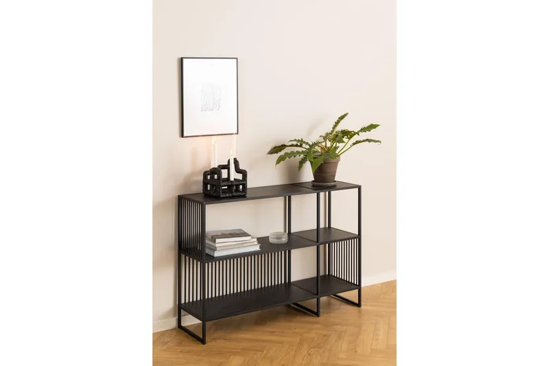 Saklani Bokhylla 120 cm - Svart - Förvaring - Hyllor - Bokhylla