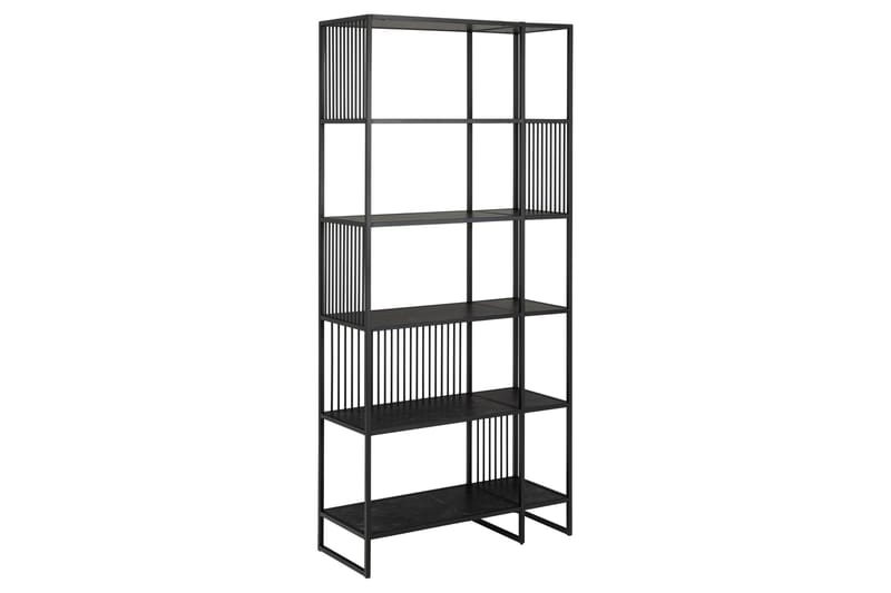 Saklani Bokhylla 85 cm, Svart