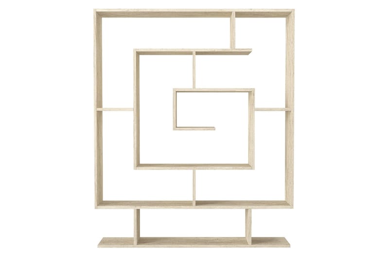 Sarmasik Bokhylla 124,8 cm - Beige - Förvaring - Hyllor - Bokhylla