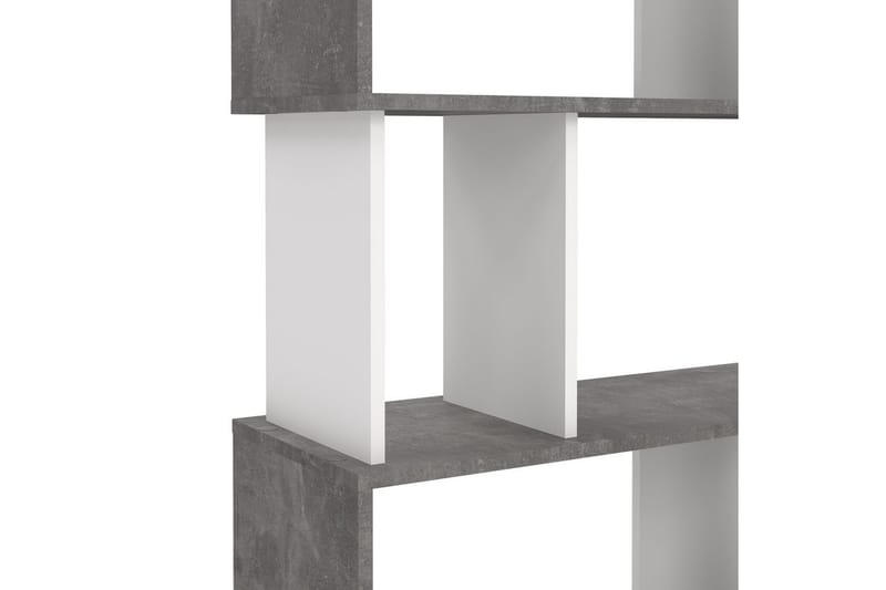 Shivani Bokhylla 80 cm - Mörkgrå/Vit - Förvaring - Hyllor - Bokhylla