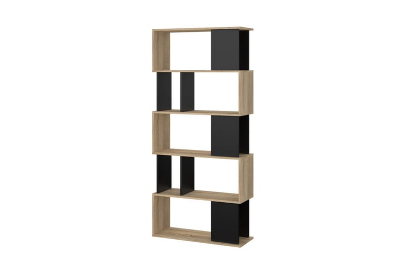Shivani Bokhylla 80 cm - Natur/Svart - Förvaring - Hyllor - Bokhylla