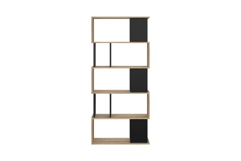 Shivani Bokhylla 80 cm - Natur/Svart - Förvaring - Hyllor - Bokhylla