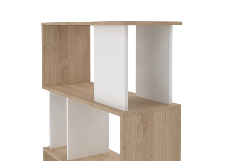 Shivani Bokhylla 80 cm - Natur/Vit - Förvaring - Hyllor - Bokhylla