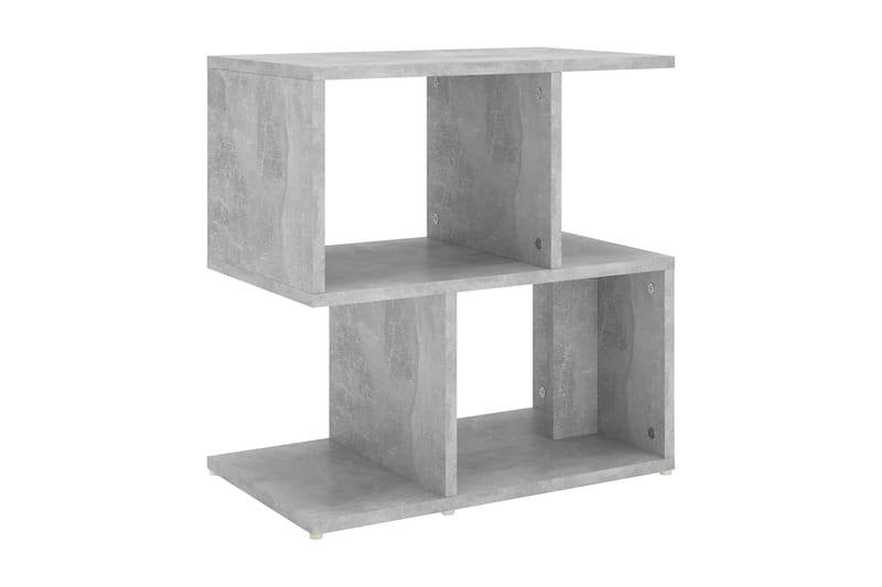 Sidoskåp Betonggrå 50x30x51,5 cm spånskiva - Bokhylla