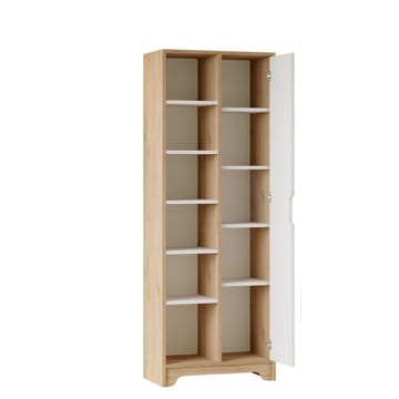 Solor Bokhylla 72 cm i Ek - Vit|Brun - Förvaring - Hyllor - Bokhylla