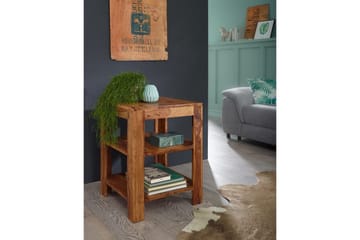 Stående hylla Wohnling massivt trä, förvaringsutrymme, herrgårdsstil 60 cm - 60 cm - Förvaring - Hyllor - Hyllplan & hyllkonsoler