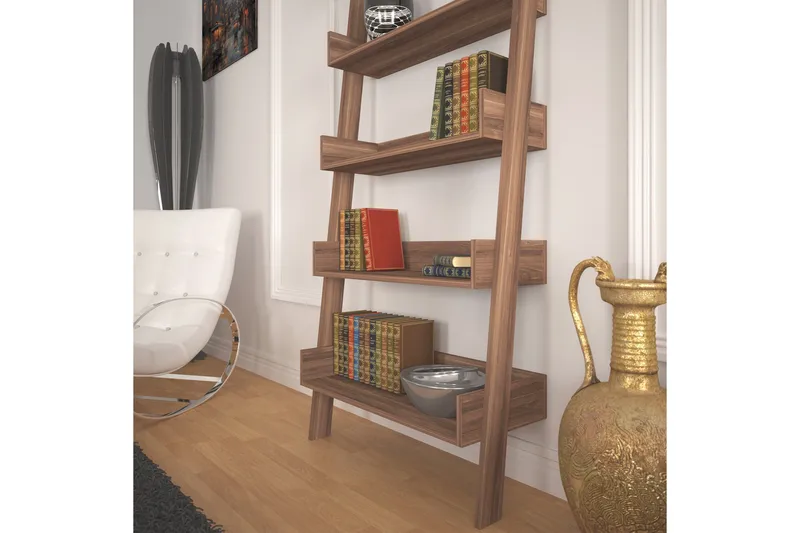 Comfortale Bokhylla - Valnöt - Förvaring - Hyllor - Steghylla & trapphylla