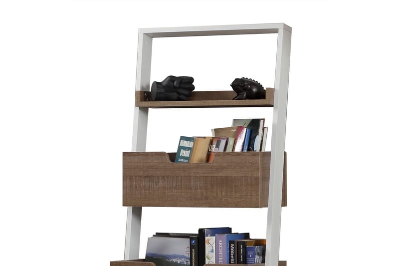 Comfortale Förvaringshylla - Brun/Vit - Förvaring - Hyllor - Steghylla & trapphylla