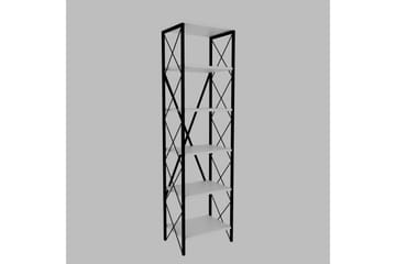 Suadiye Bokhylla 50 cm Vit/Svart