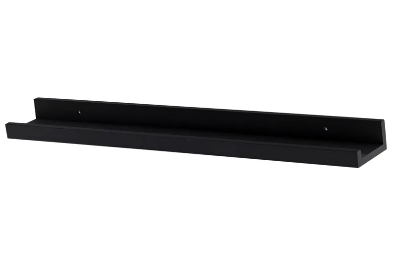 Black Tavellist MDF - Shelf 70cm - Förvaring - Hyllor - Tavelhylla & tavellist