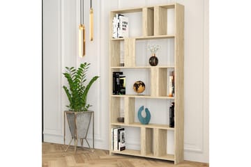 Timiza Bokhylla 90 cm i Ek - Beige - Förvaring - Hyllor - Bokhylla
